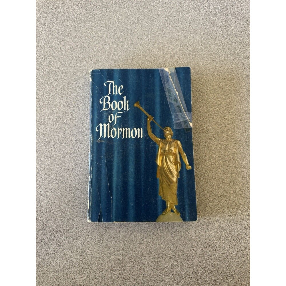 Vintage 1961 Book of Mormon LDS Church Joseph Smith Illustrated Edition